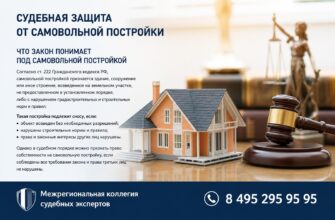Судебная защита от самовольной постройки