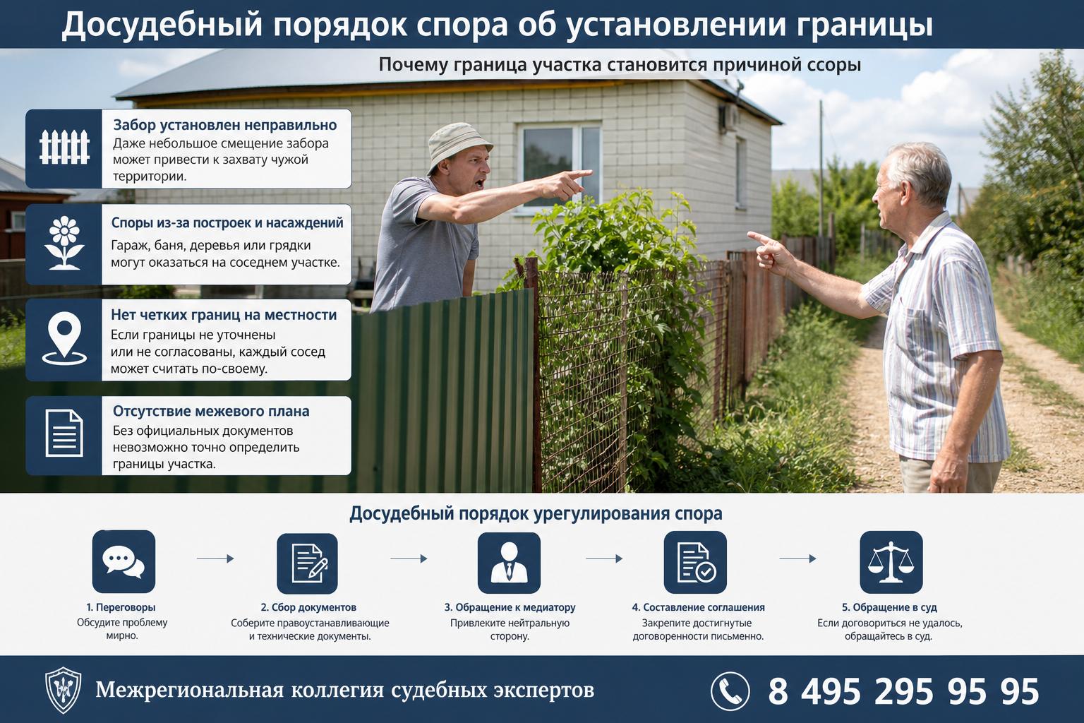 Почему граница участка становится причиной ссоры Почему граница участка становится причиной ссоры