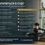 Какие документы нужны для обращения в суд