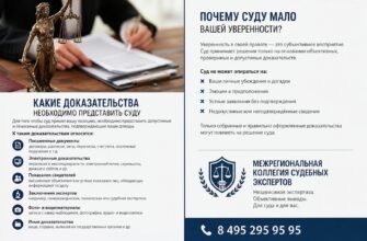 Доказательства в суде: что на самом деле убеждает судью