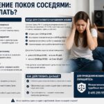 Шумные соседи: что делать