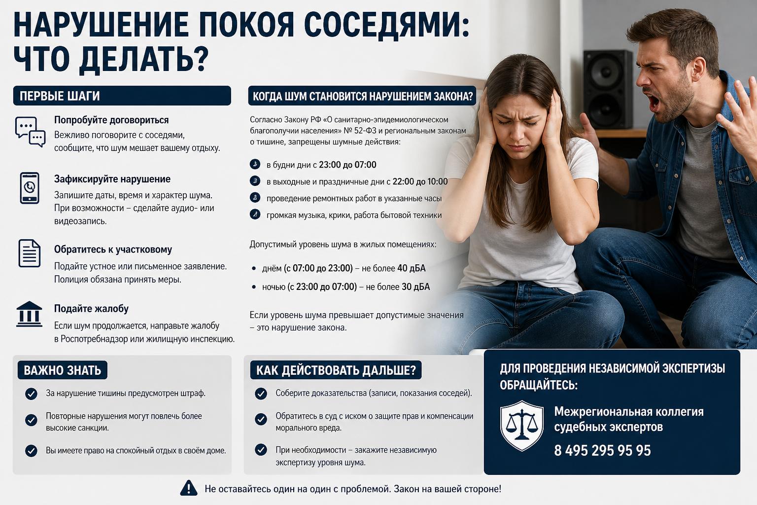 Когда шум становится нарушением закона Когда шум становится нарушением закона