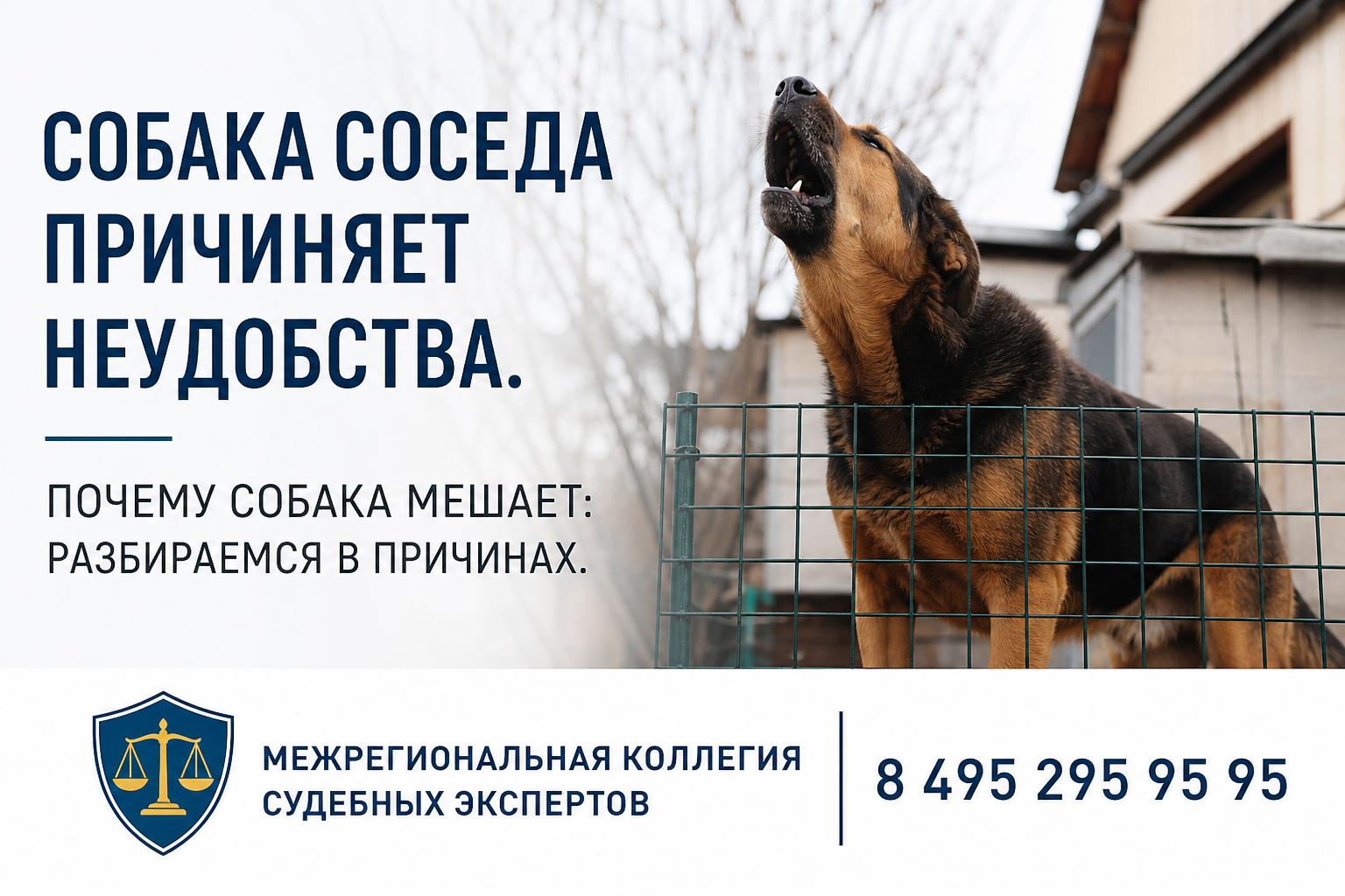 Почему собака мешает: разбираемся в причинах Почему собака мешает: разбираемся в причинах