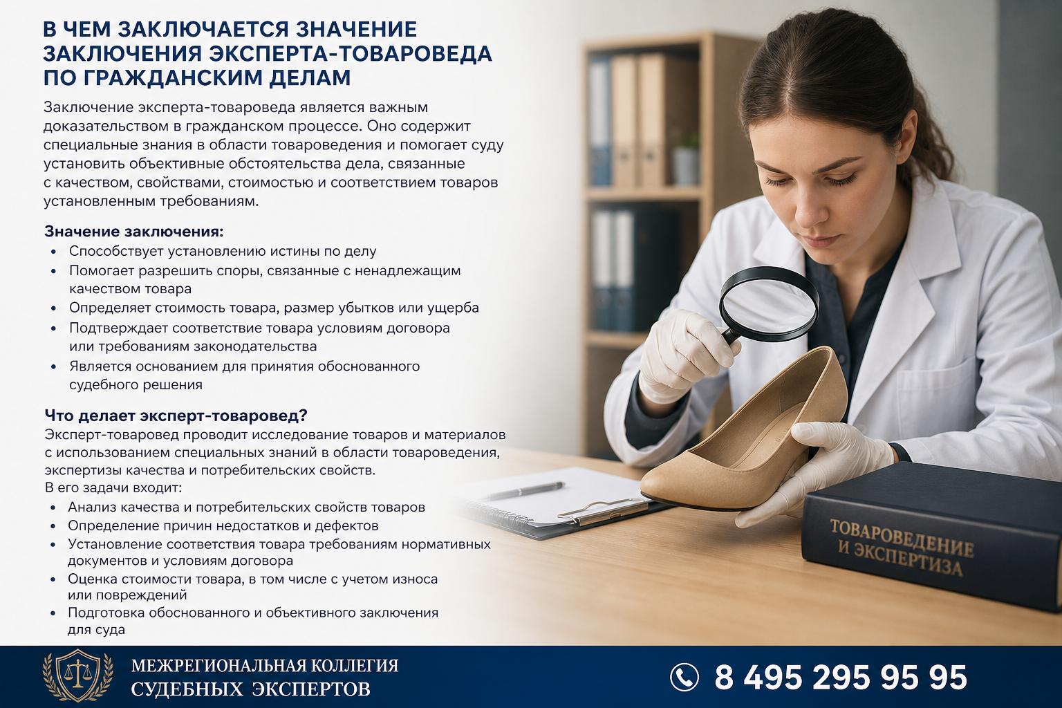 Что вообще делает эксперт-товаровед