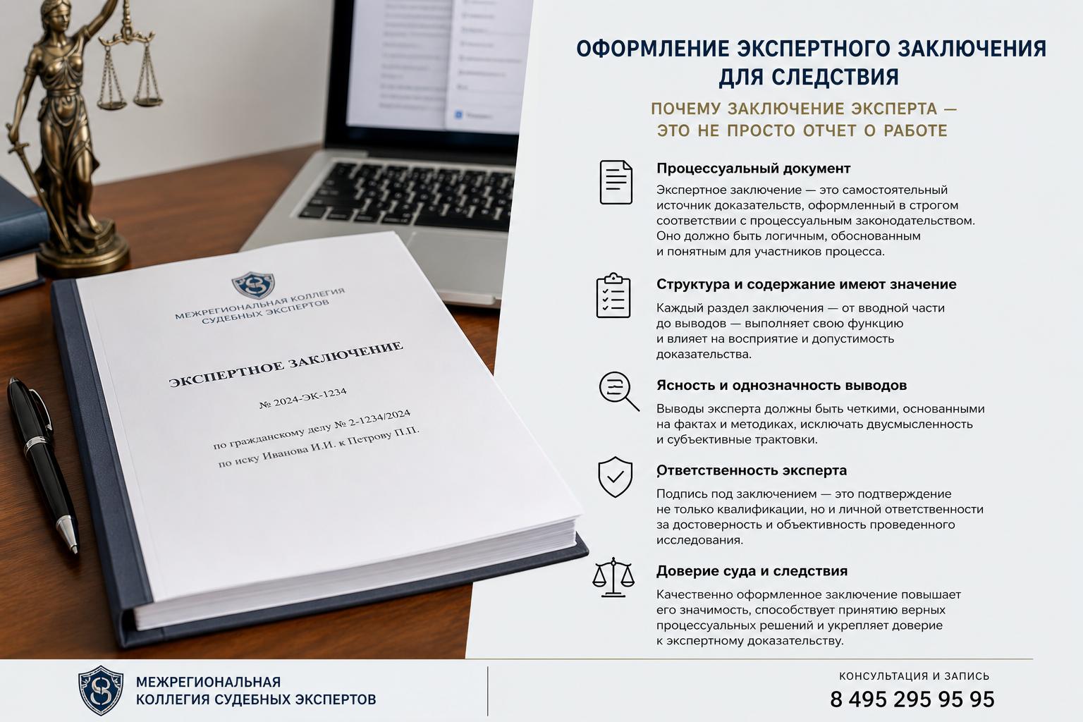 Почему заключение эксперта - это не просто отчет о работе Почему заключение эксперта - это не просто отчет о работе