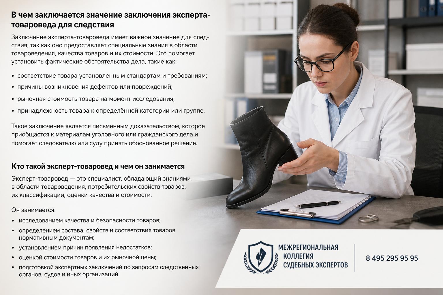 Кто такой эксперт-товаровед и чем он вообще занимается Кто такой эксперт-товаровед и чем он вообще занимается