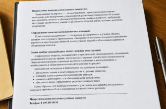 Комплексная экспертиза и комплексное исследование: граница