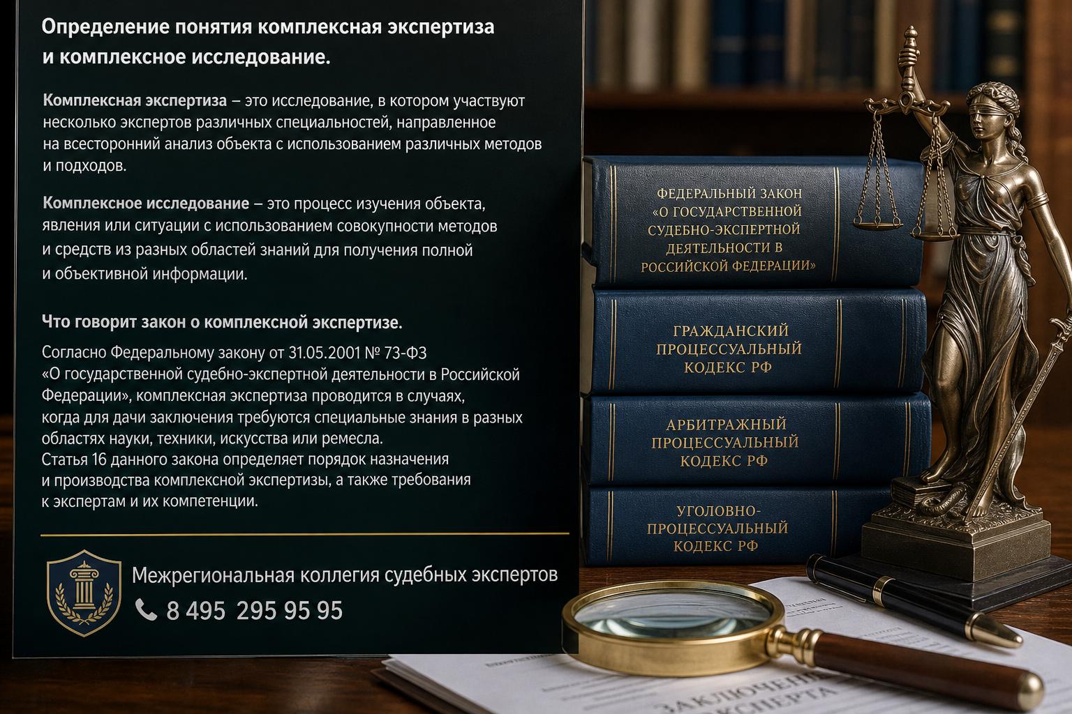 Что говорит закон о комплексной экспертизе