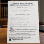 Заключение эксперта для следствия: как устроен документ