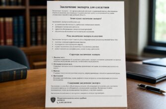 Заключение эксперта для следствия: как устроен документ