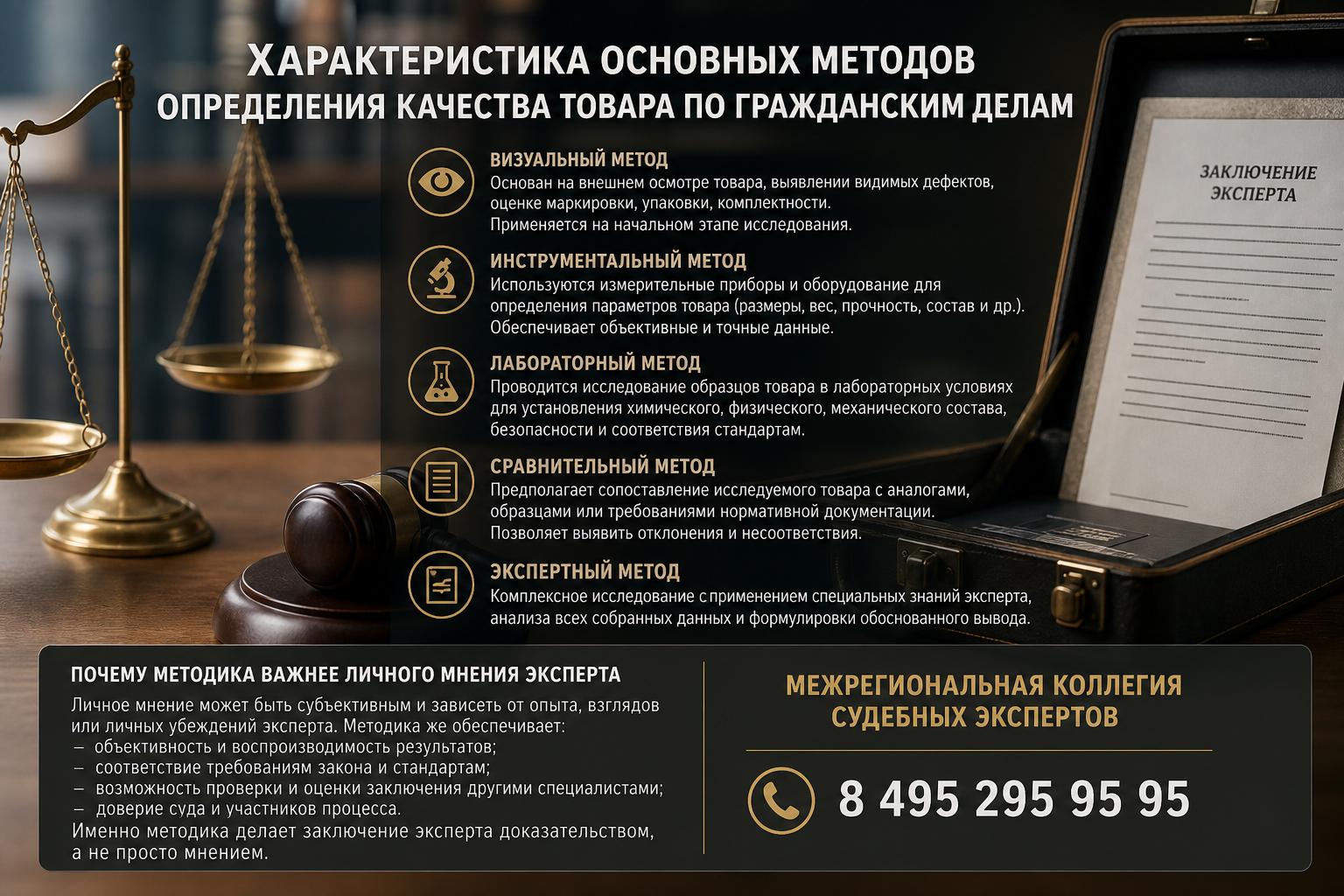 Почему методика важнее личного мнения эксперта Почему методика важнее личного мнения эксперта