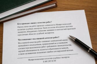 Кто проводит оценку качества работ и почему