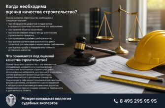 Когда необходима оценка качества строительства