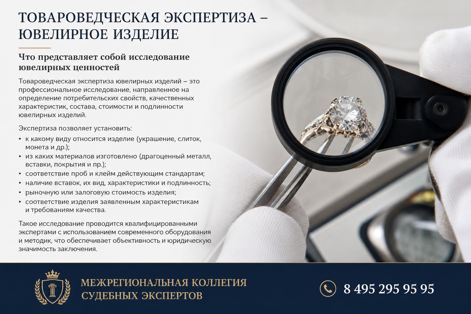 Что представляет собой исследование ювелирных ценностей Что представляет собой исследование ювелирных ценностей