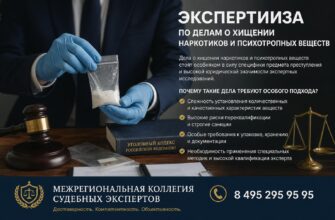 Экспертиза по делам о хищении наркотиков и психотропных веществ