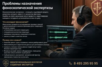 Проблемы назначения фоноскопической экспертизы