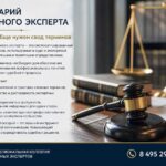 Глоссарий судебного эксперта