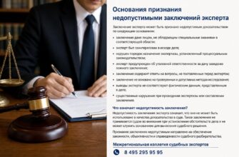 Когда экспертиза теряет силу
