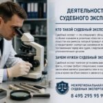 Деятельность судебного эксперта