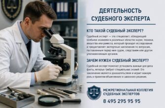 Деятельность судебного эксперта